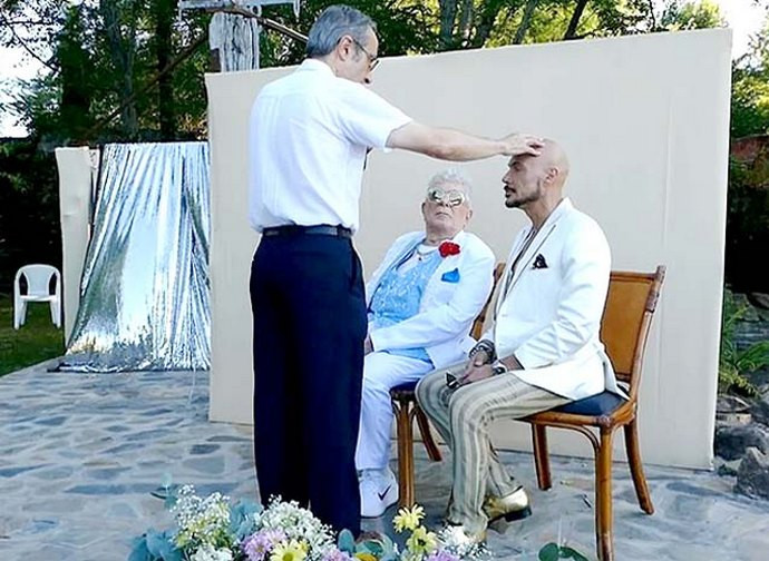 Gay wedding in Uruguay.